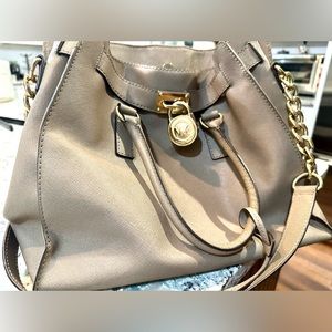 Hamilton Pebbled Leather Shoulder Bag